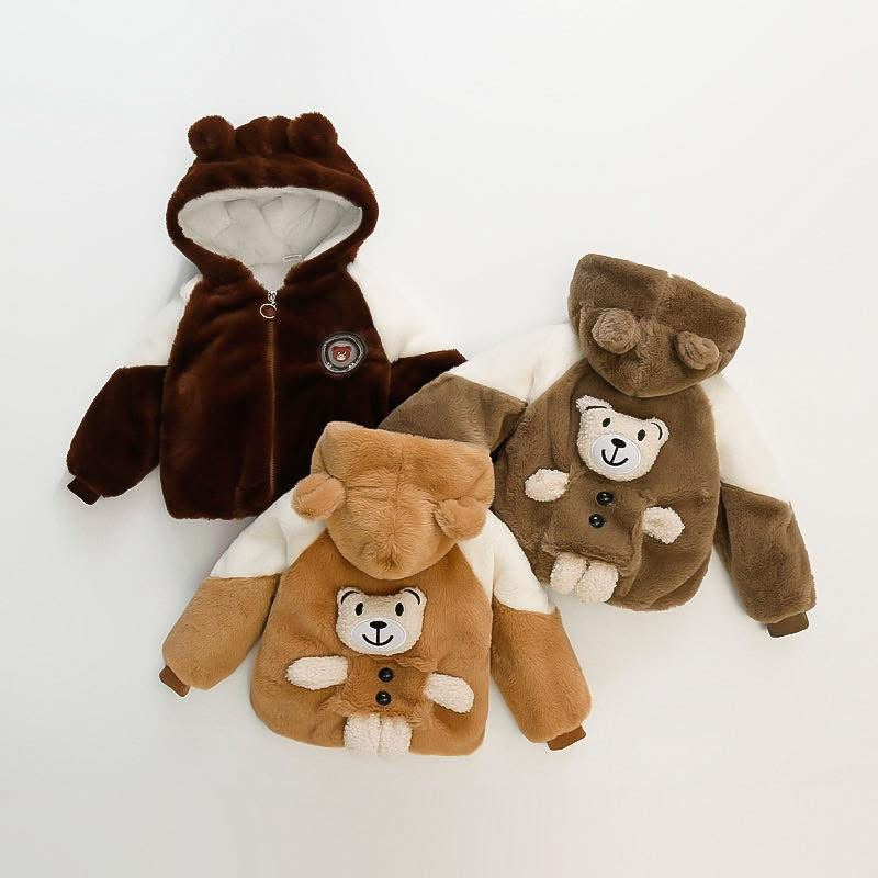  جاكيت الدبدوب الشتوي… الدفـا اللي تتمناه كل أم! 🧸✨