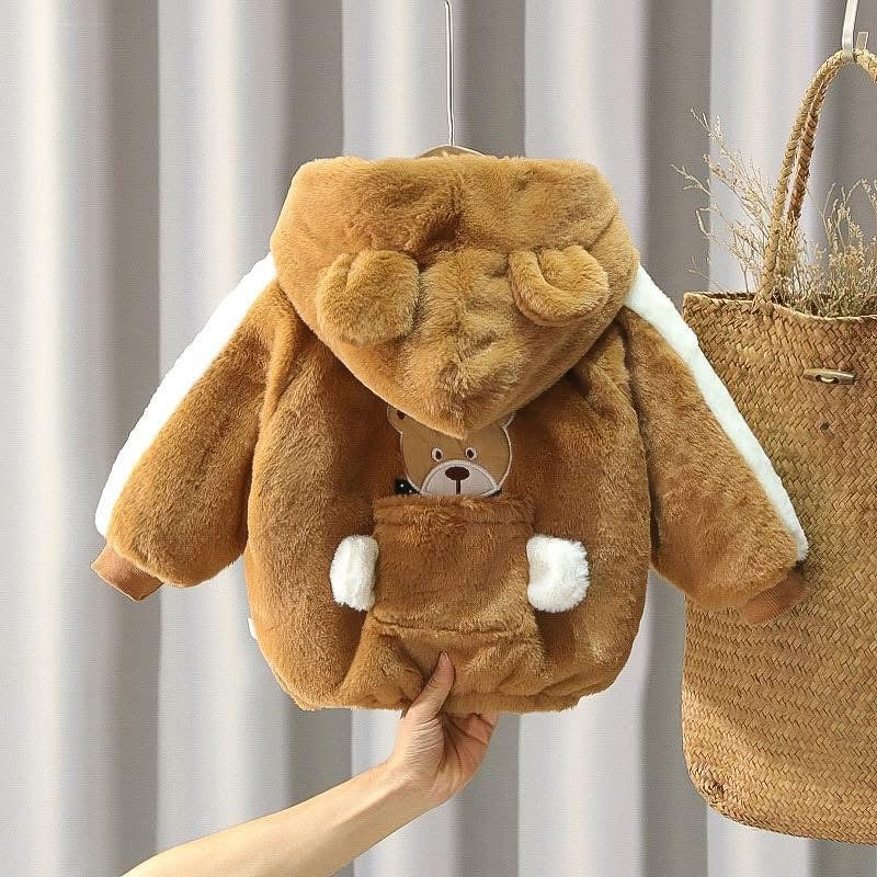  جاكيت الدبدوب الشتوي… الدفـا اللي تتمناه كل أم! 🧸✨