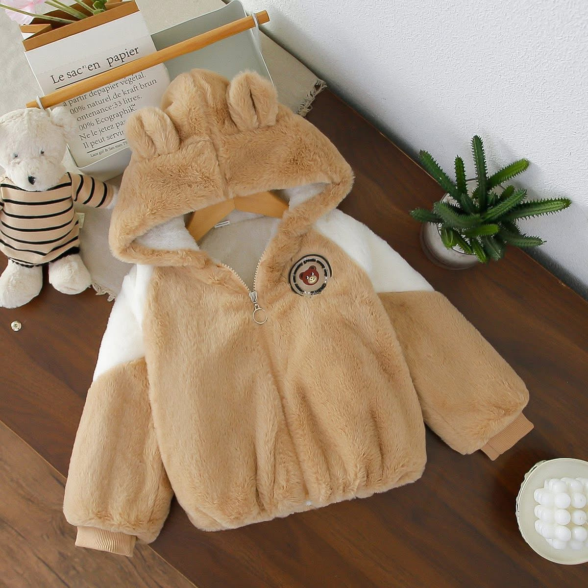  جاكيت الدبدوب الشتوي… الدفـا اللي تتمناه كل أم! 🧸✨