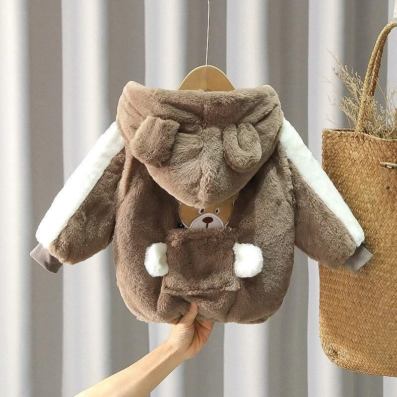  جاكيت الدبدوب الشتوي… الدفـا اللي تتمناه كل أم! 🧸✨