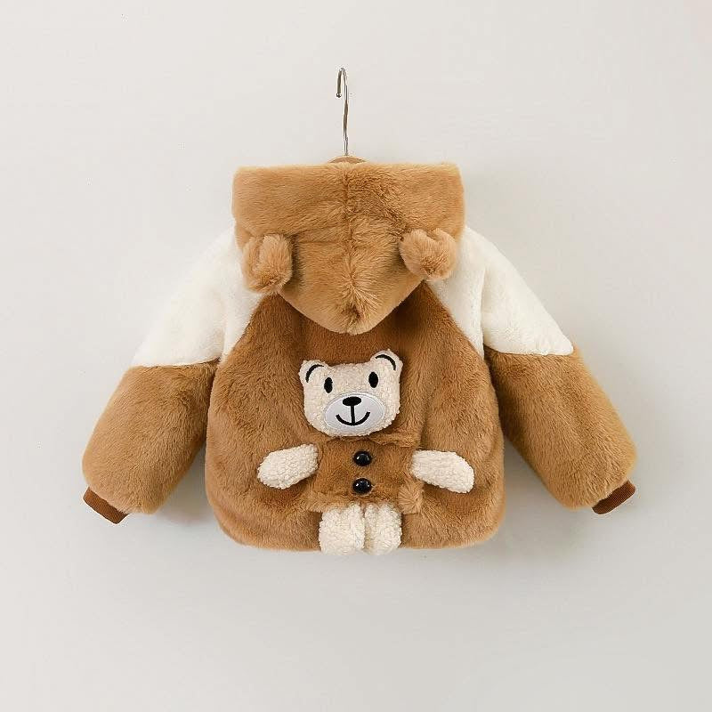  جاكيت الدبدوب الشتوي… الدفـا اللي تتمناه كل أم! 🧸✨