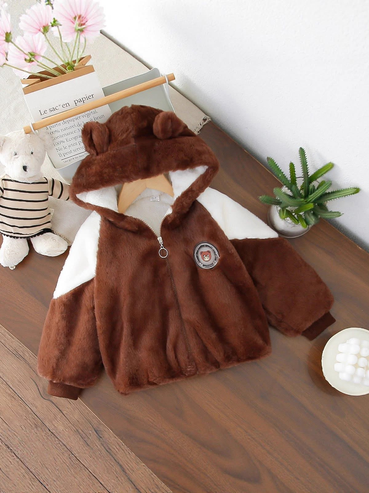  جاكيت الدبدوب الشتوي… الدفـا اللي تتمناه كل أم! 🧸✨